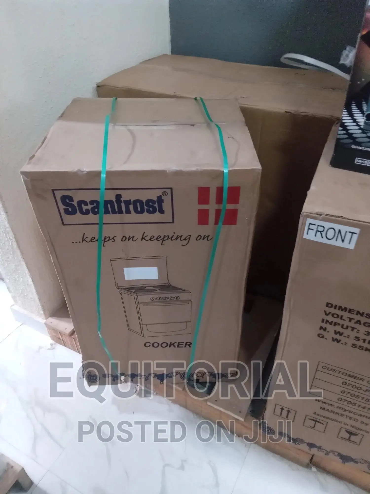Affordable Scanfrost Gas Cooker