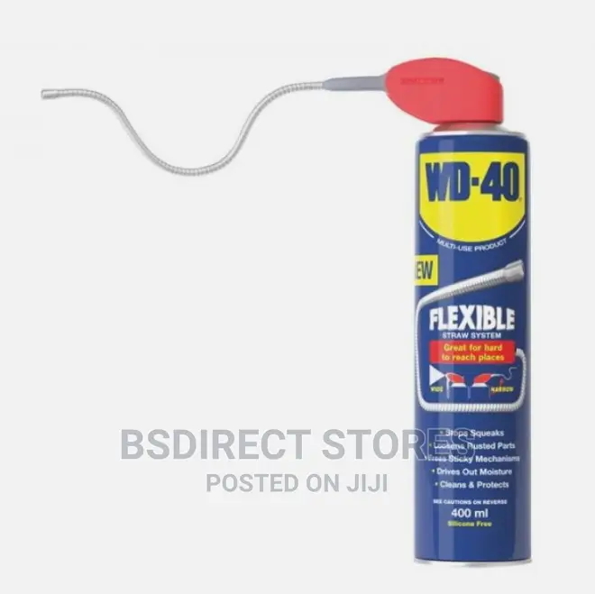 Wd-40 Flexible Straw System Multi- Purpose Lubricant 400ml