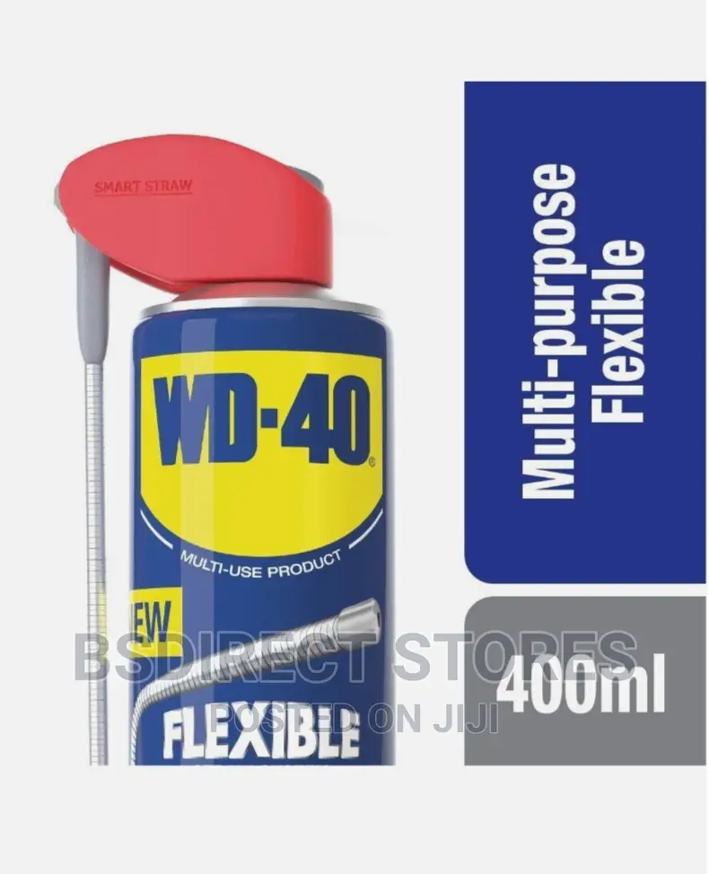 Wd-40 Flexible Straw System Multi- Purpose Lubricant 400ml