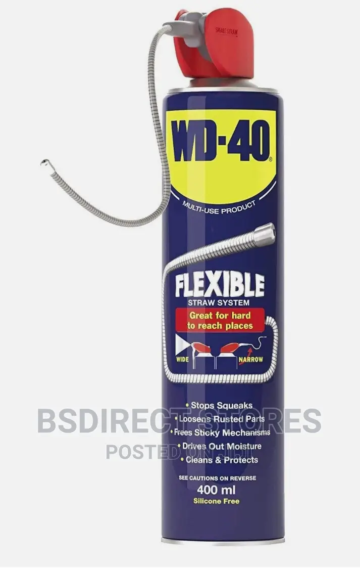 Wd-40 Flexible Straw System Multi- Purpose Lubricant 400ml