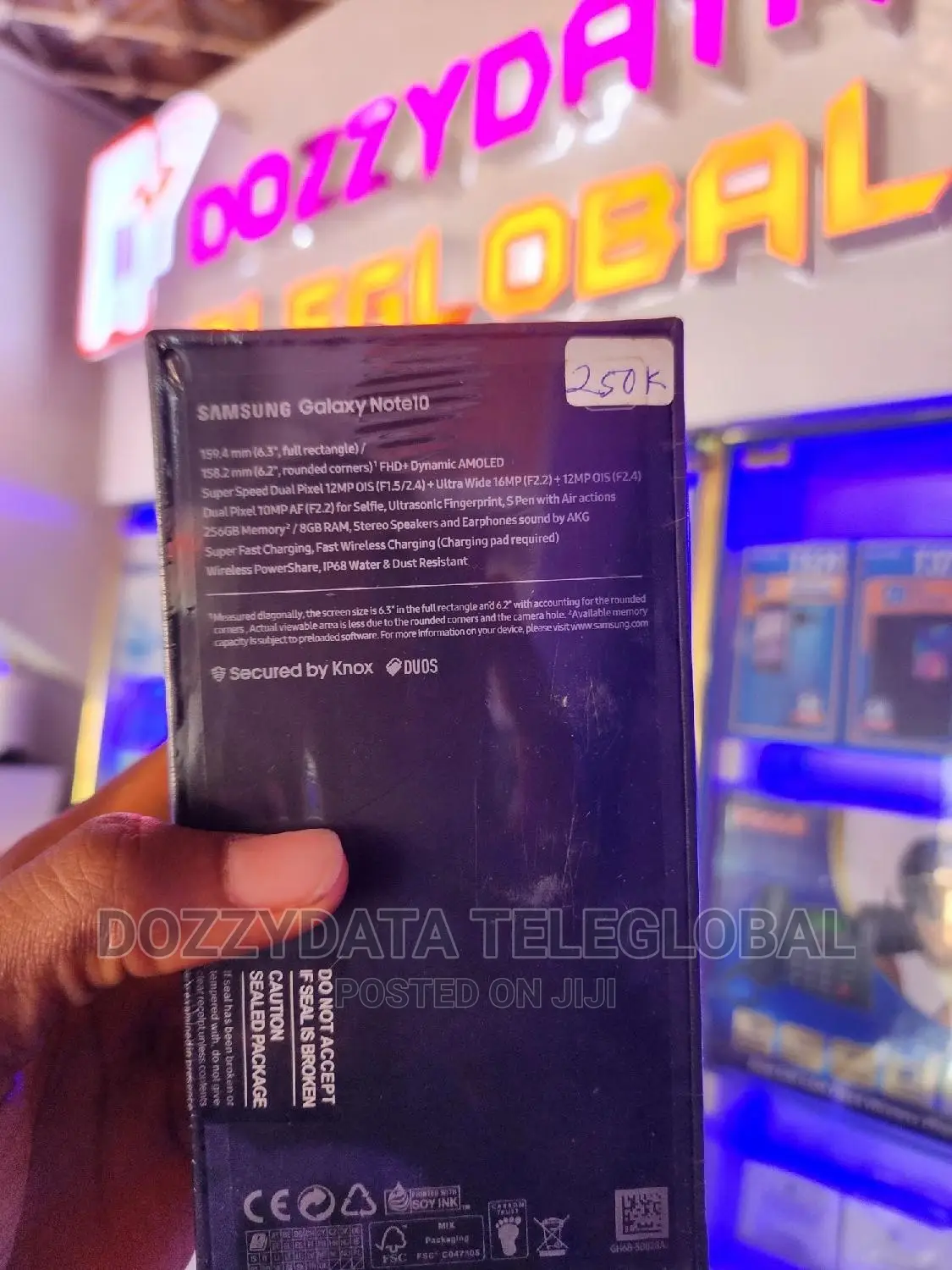 New Samsung Galaxy Note10 256 GB Black