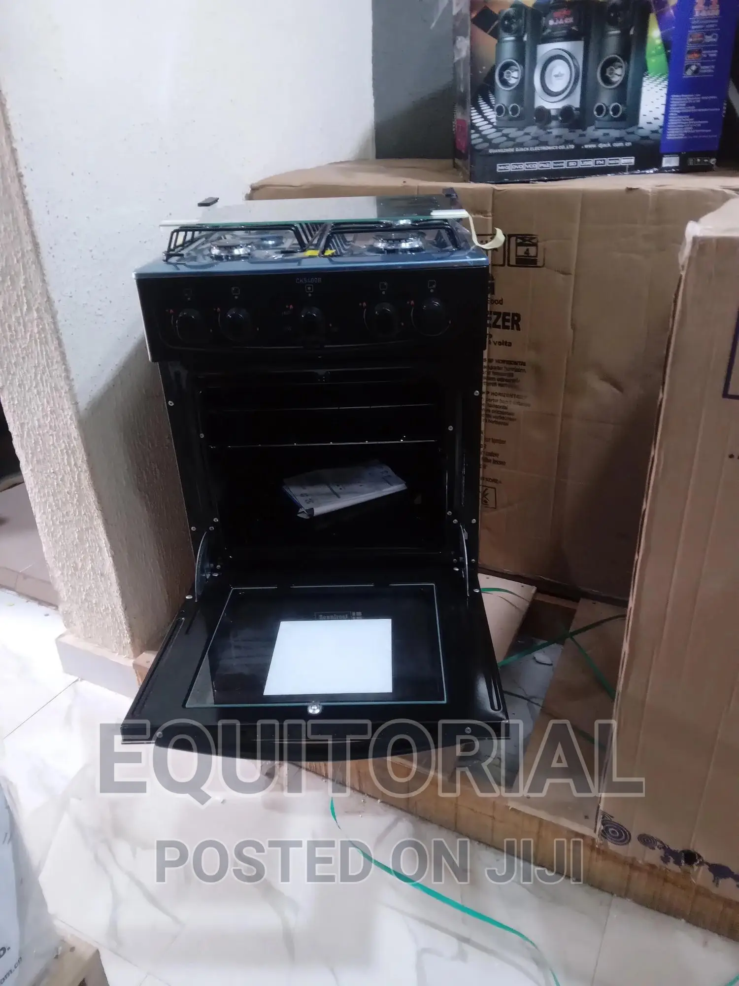 Affordable Scanfrost 4 Burner+Oven Gas Cooker
