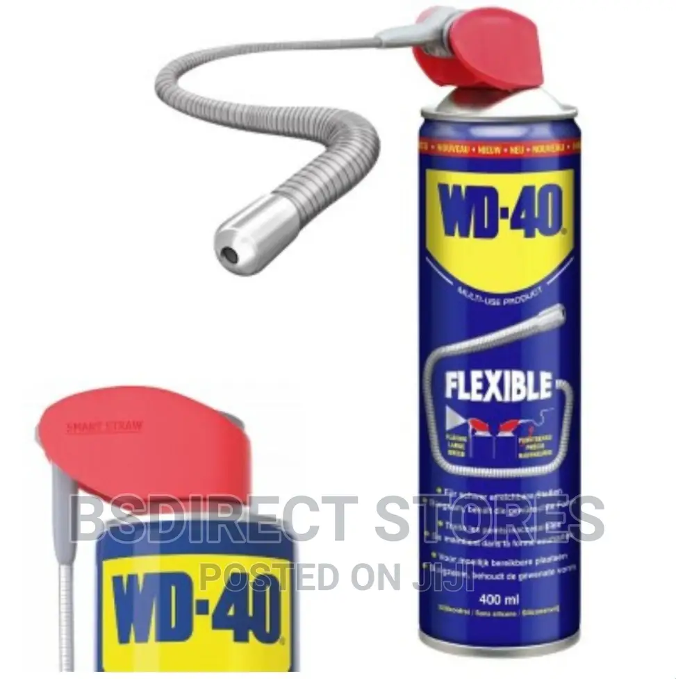 Wd-40 Flexible Straw System Multi- Purpose Lubricant 400ml
