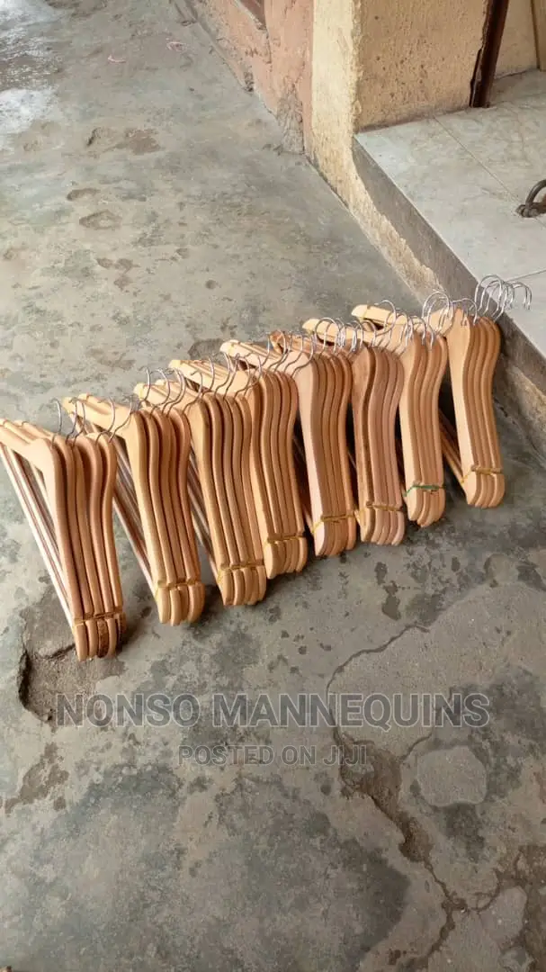 Sets of Foreign Wooden Hangers