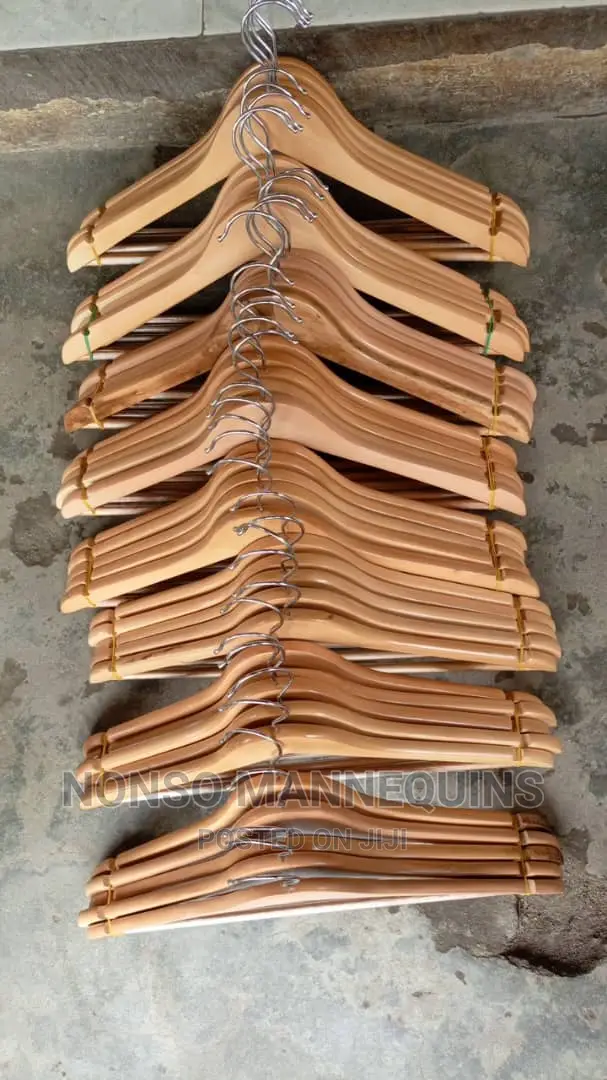 Sets of Foreign Wooden Hangers