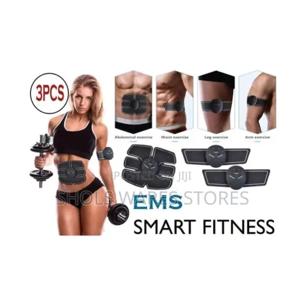 Electrical Muscle Stimulation (Ems) | 3-in-1 Mobile Gym