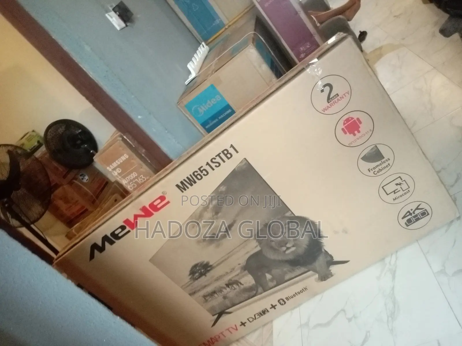 Original Mewe 65/Mw651stb1 Andriod Smart Tv