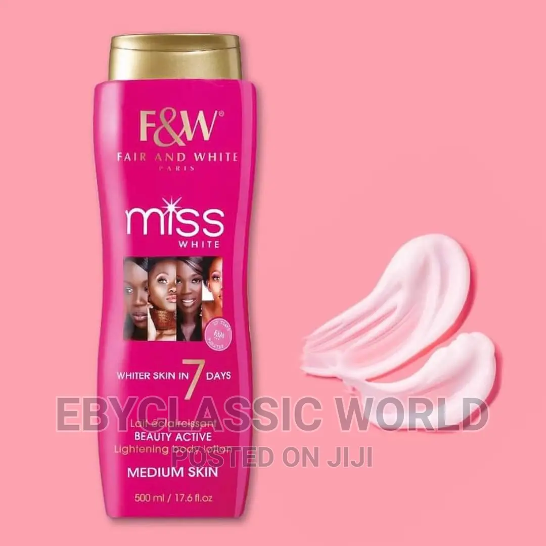 Fair and White Miss White