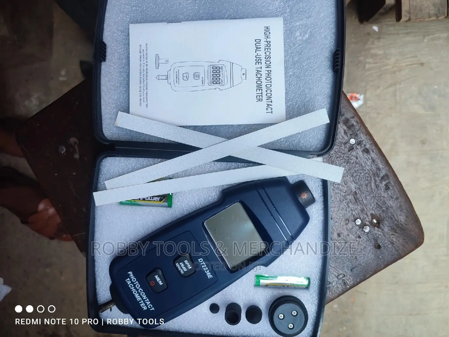 Photo/Contact Tachometer