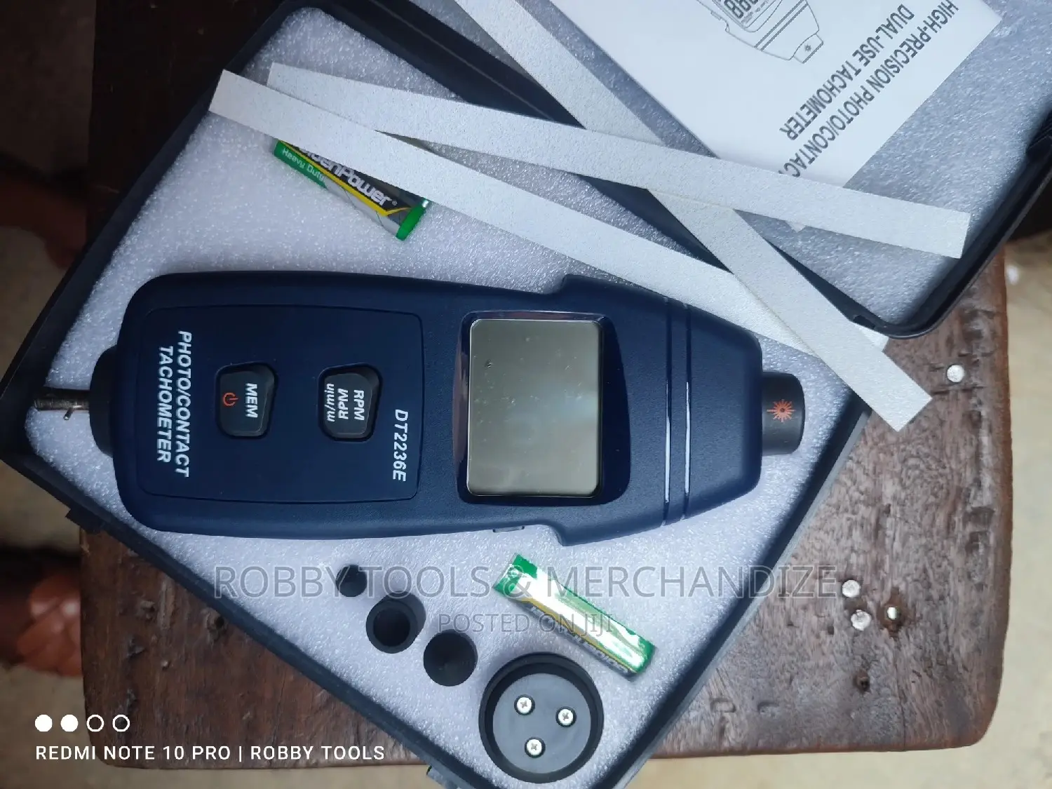 Photo/Contact Tachometer