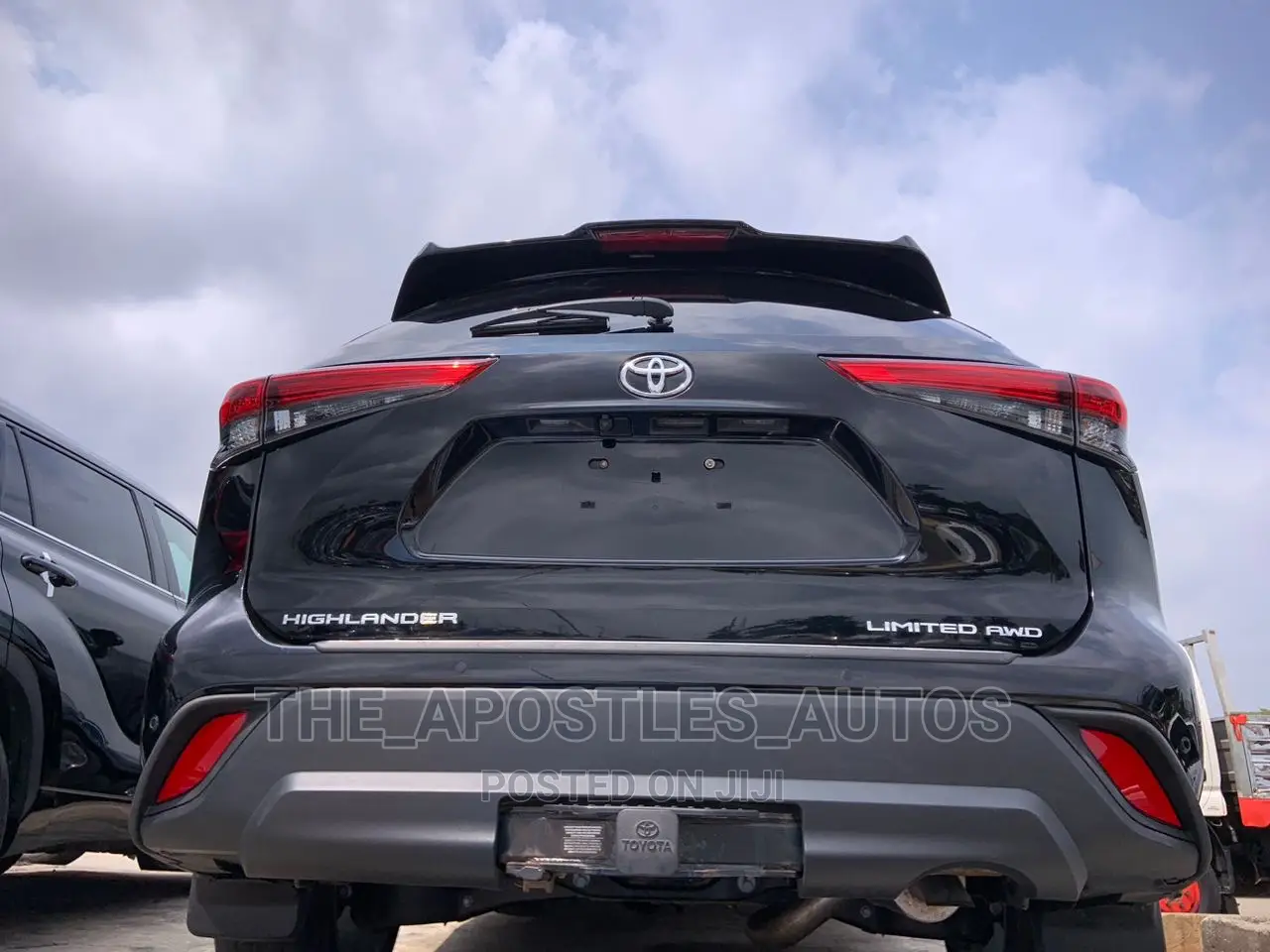 Toyota Highlander Limited 2022 Black