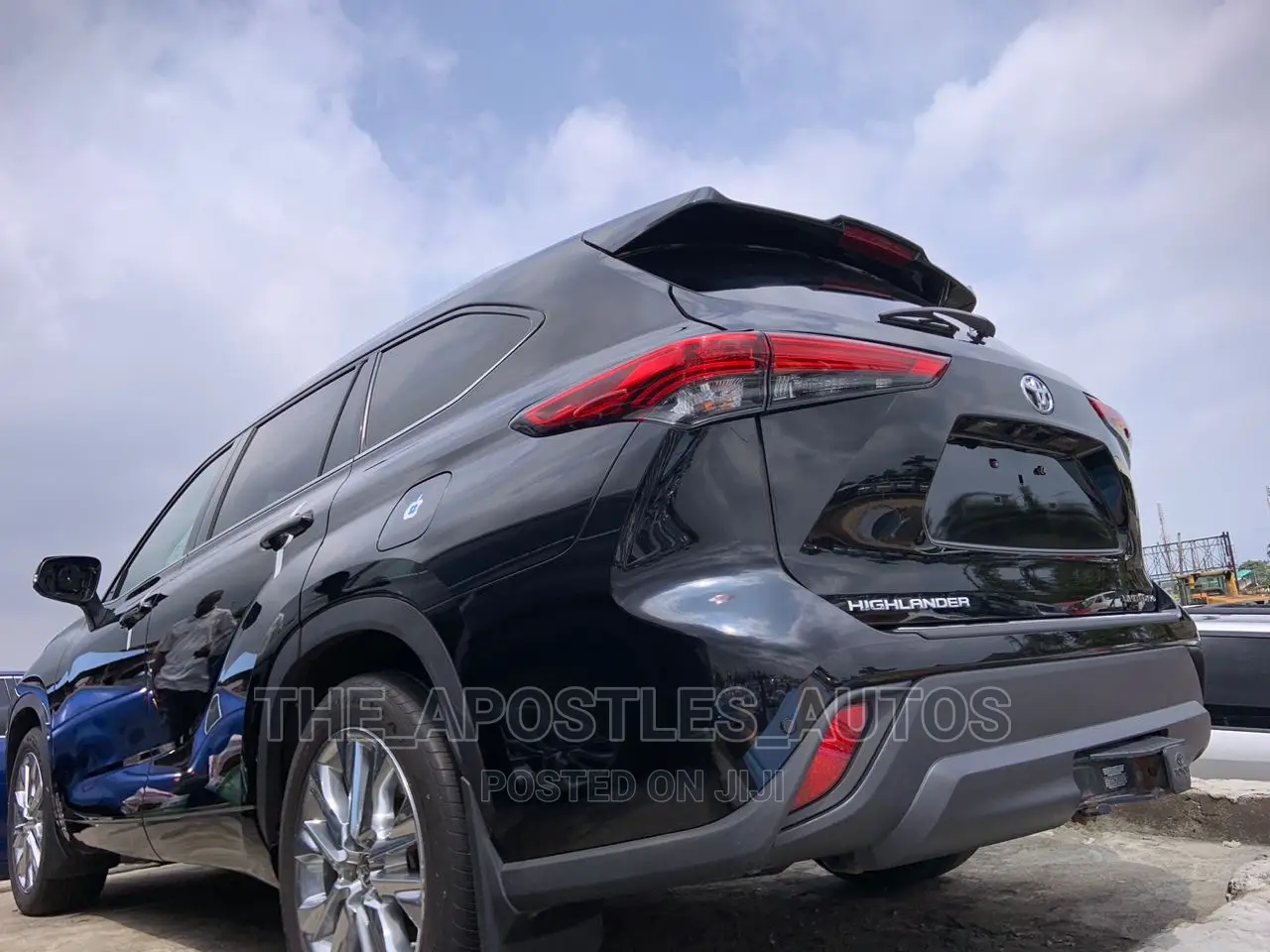 Toyota Highlander Limited 2022 Black