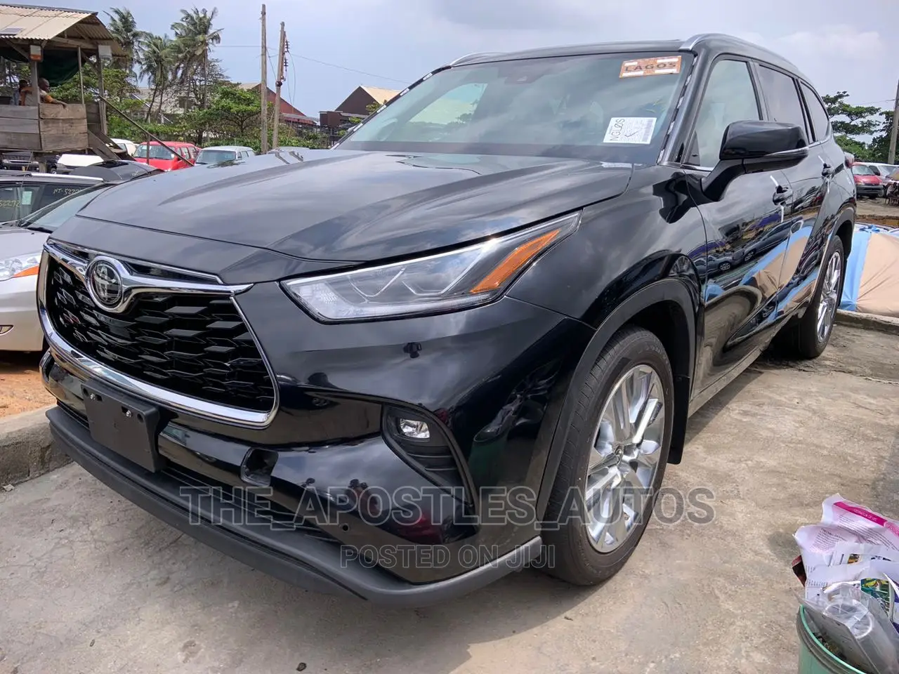 Toyota Highlander Limited 2022 Black