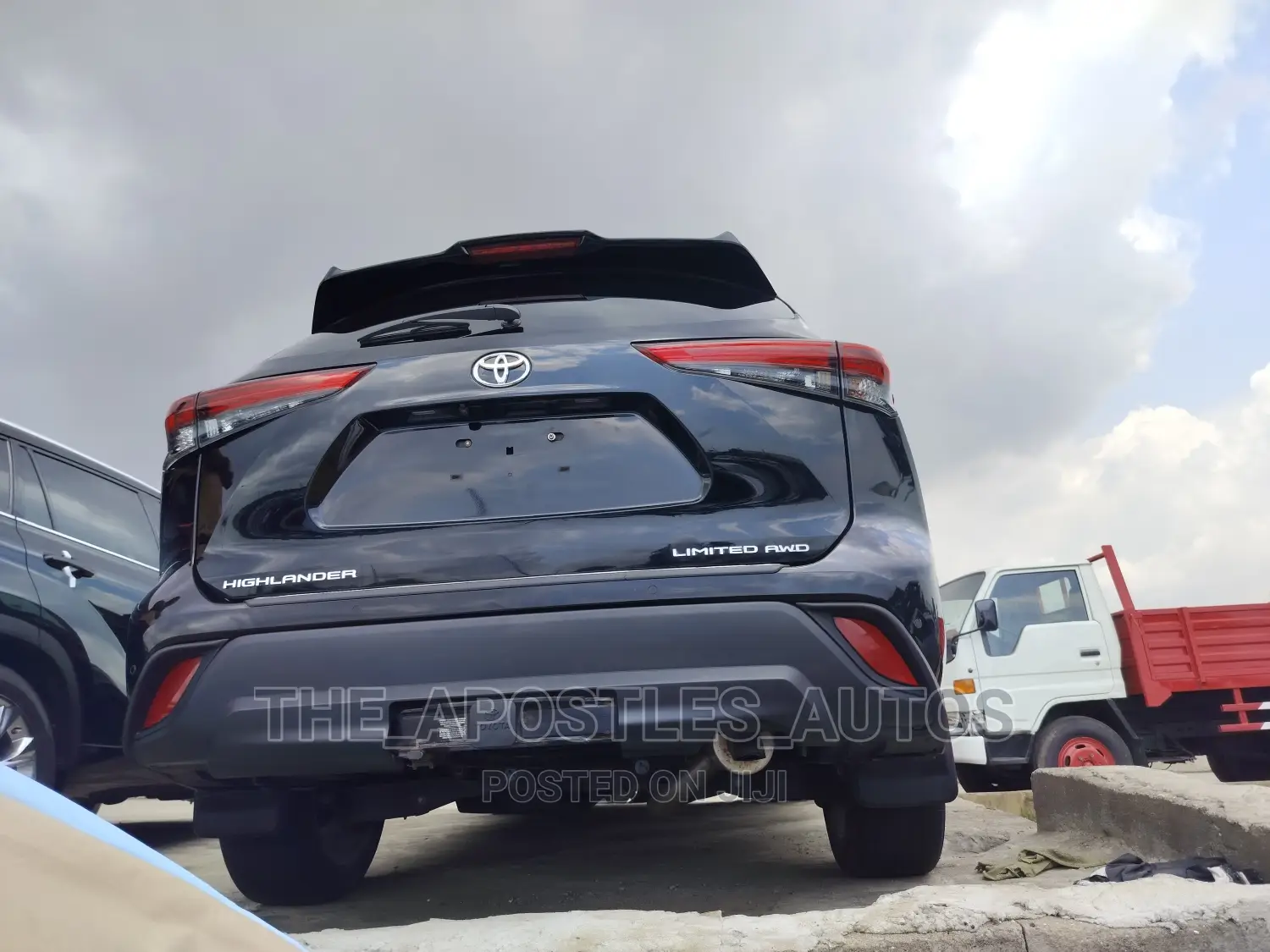 Toyota Highlander Platinum 2022 Black