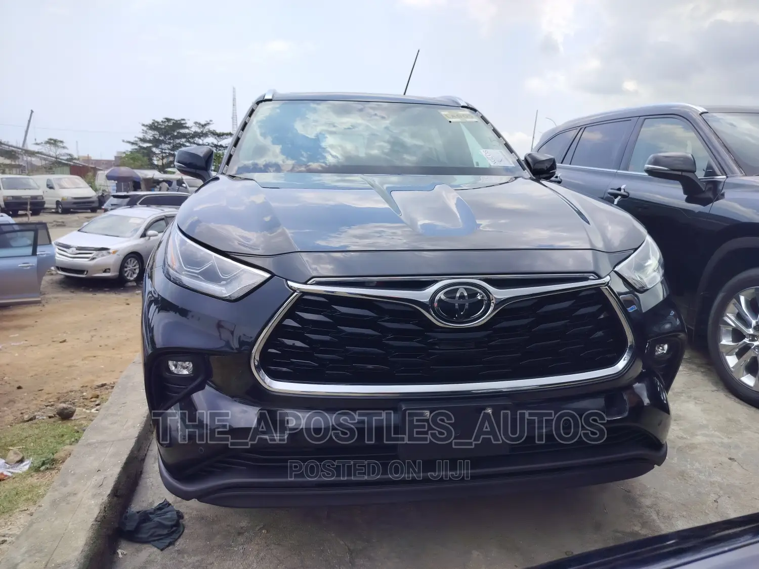 Toyota Highlander Platinum 2022 Black