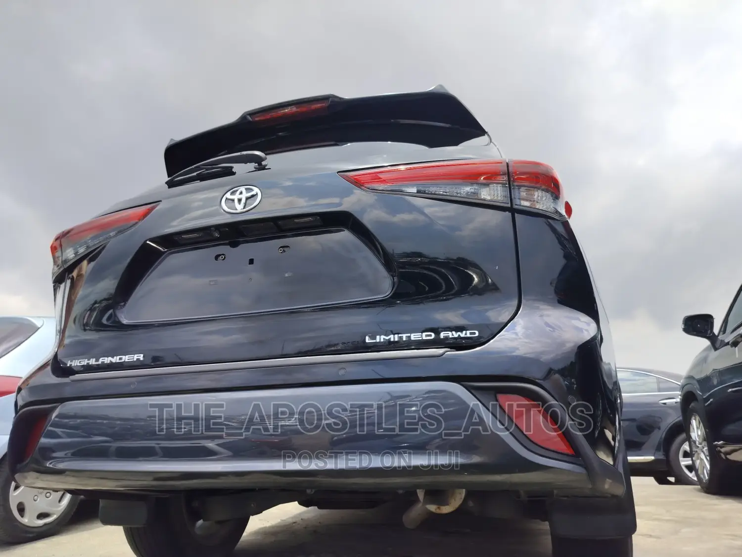 Toyota Highlander Limited 2021 Black
