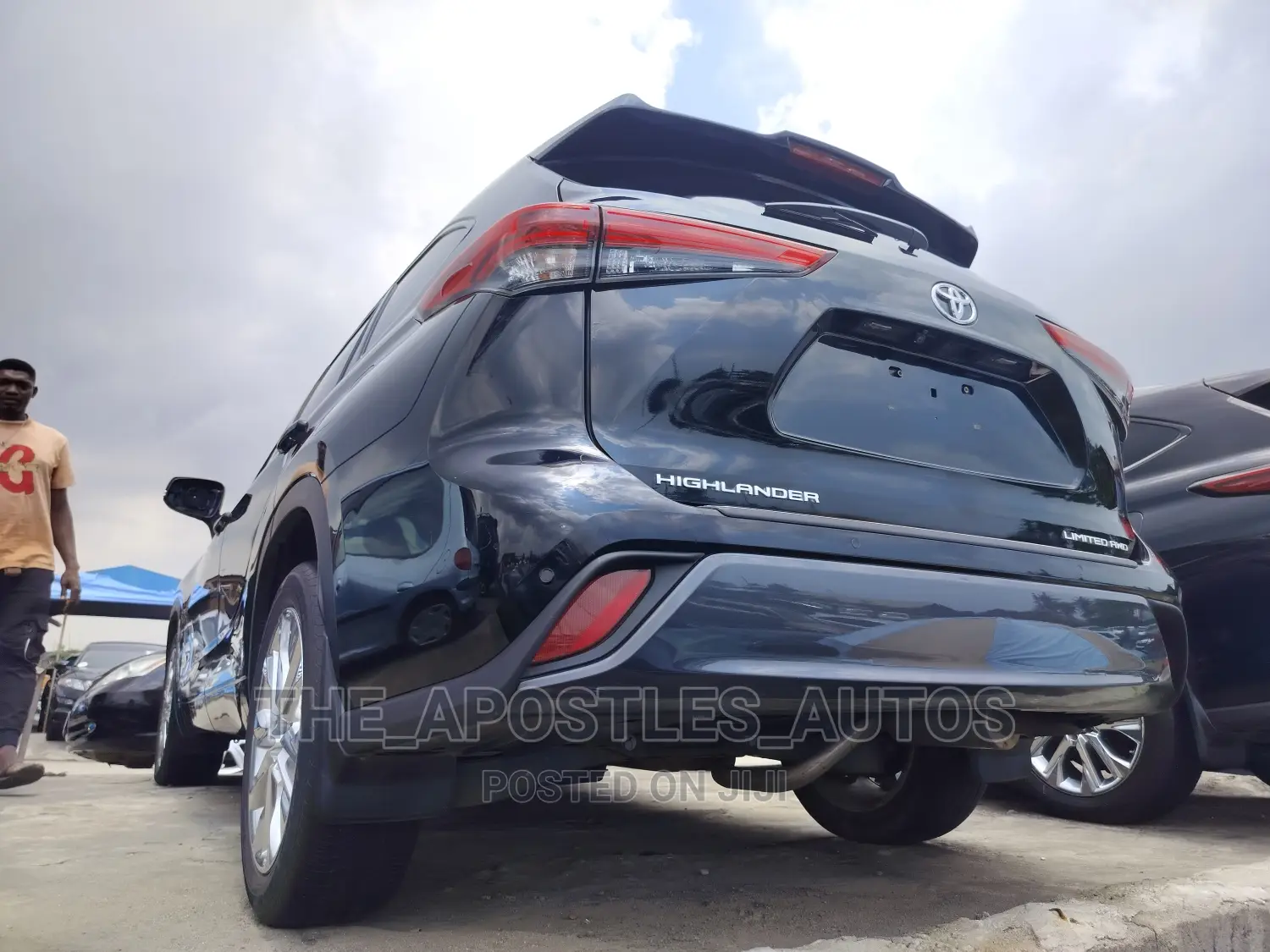 Toyota Highlander Limited 2021 Black