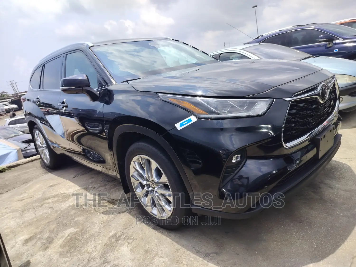 Toyota Highlander Limited 2021 Black