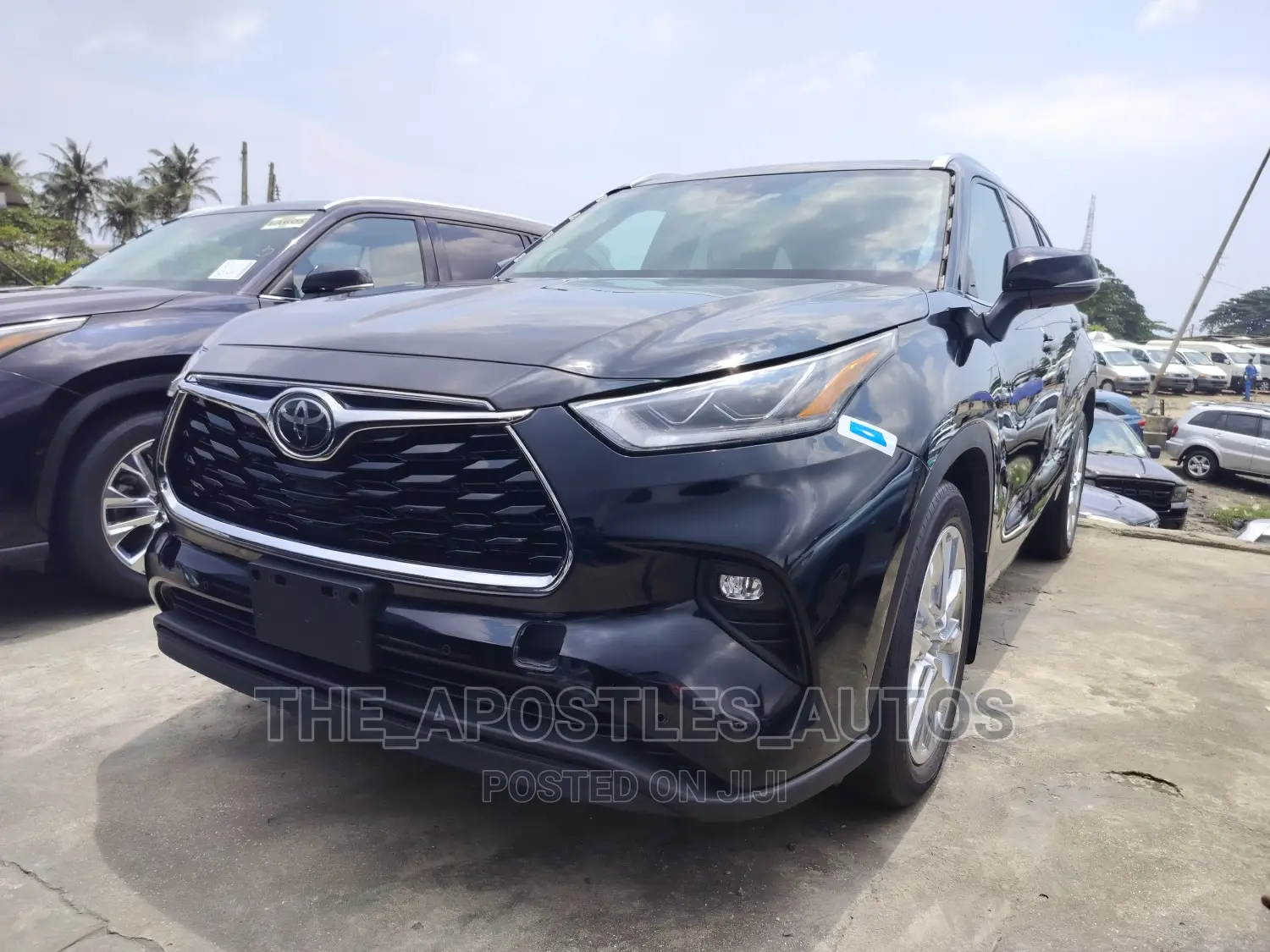 Toyota Highlander Limited 2021 Black