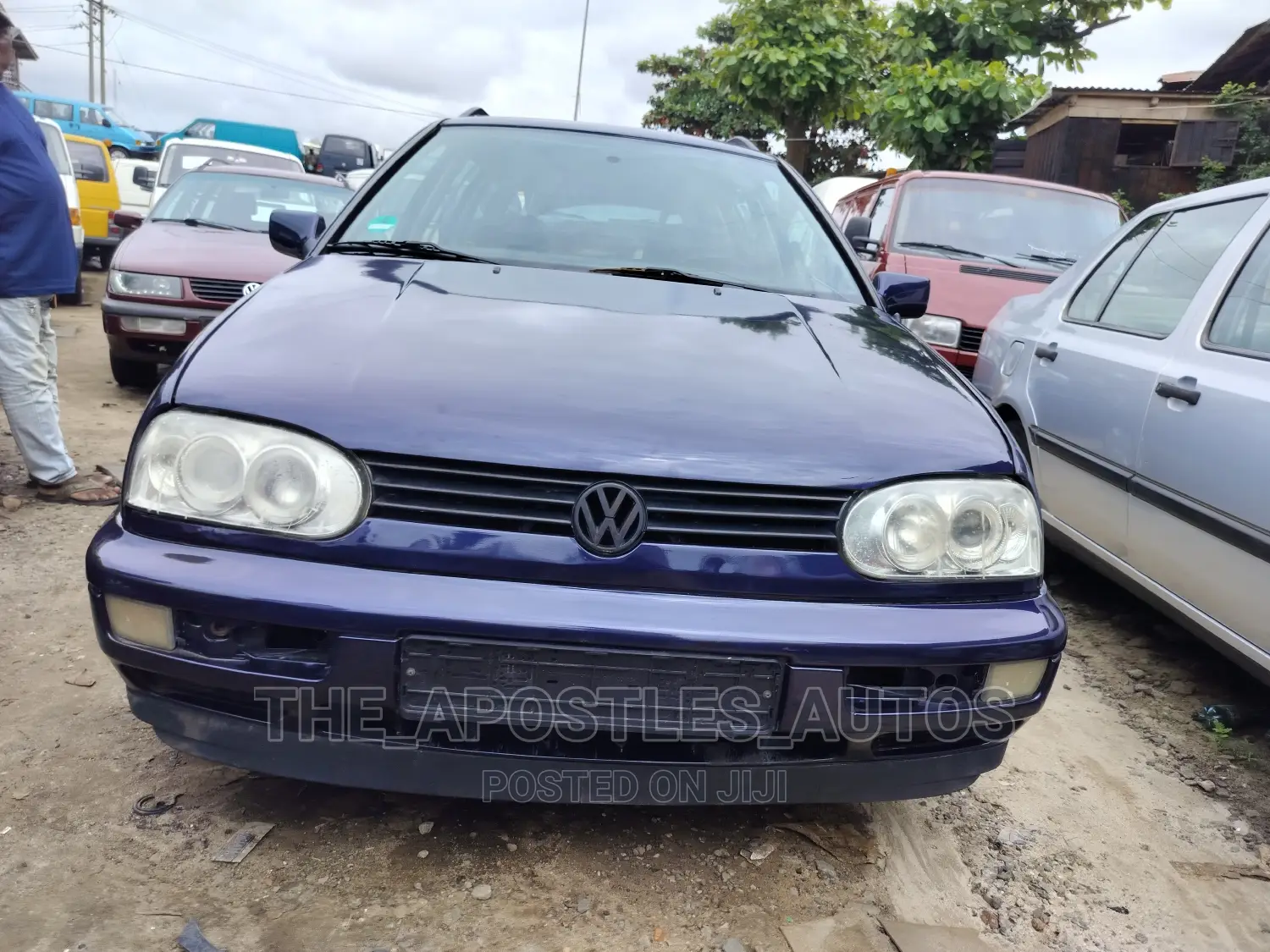 Volkswagen Golf 2.0 GL 5-Door 2002 Blue