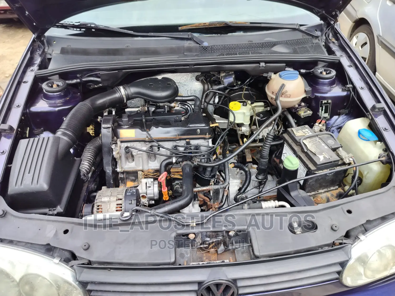 Volkswagen Golf 2.0 GL 5-Door 2002 Blue