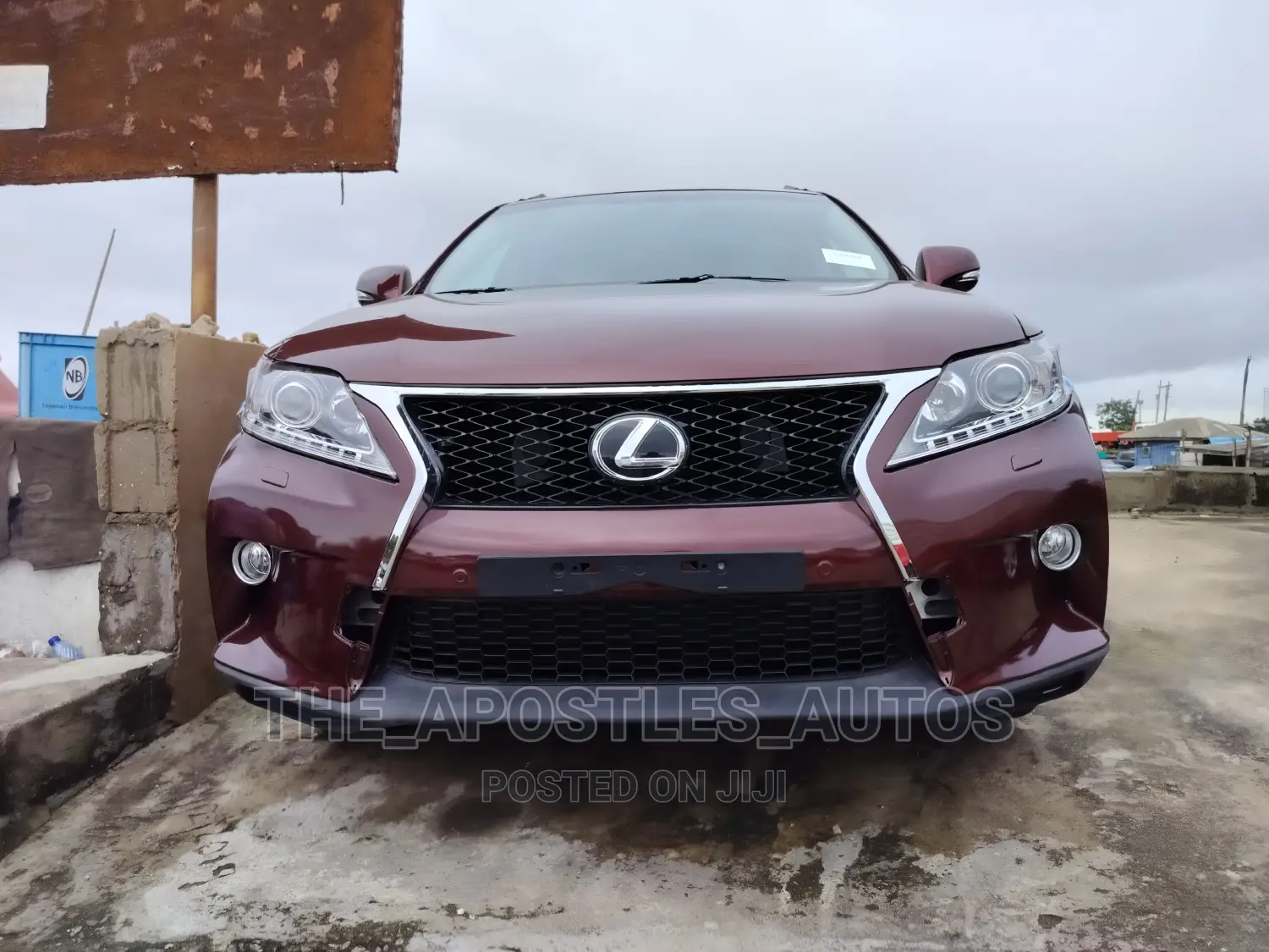 Lexus RX 350 F Sport AWD 2015 Burgundy