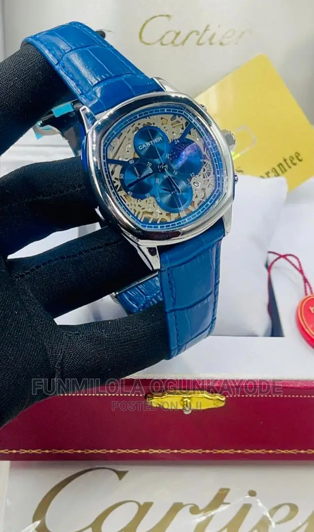 Cartier Chronograph Leather
