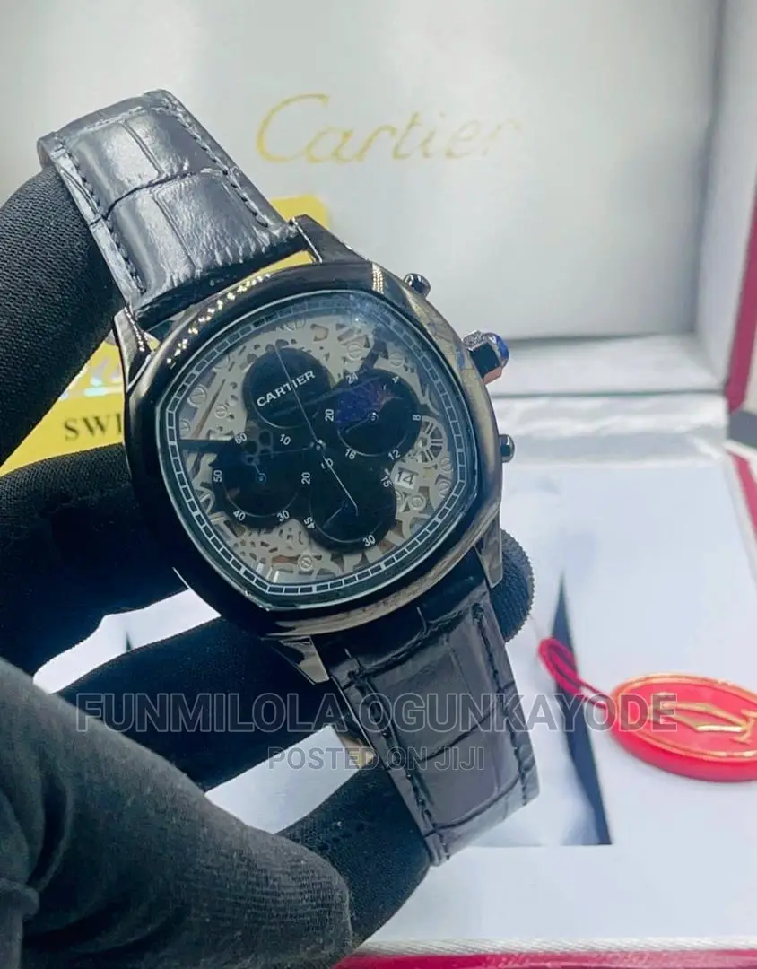 Cartier Chronograph Leather