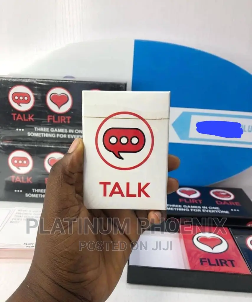 3in1 Talk, Flirt and Dare Game Card
