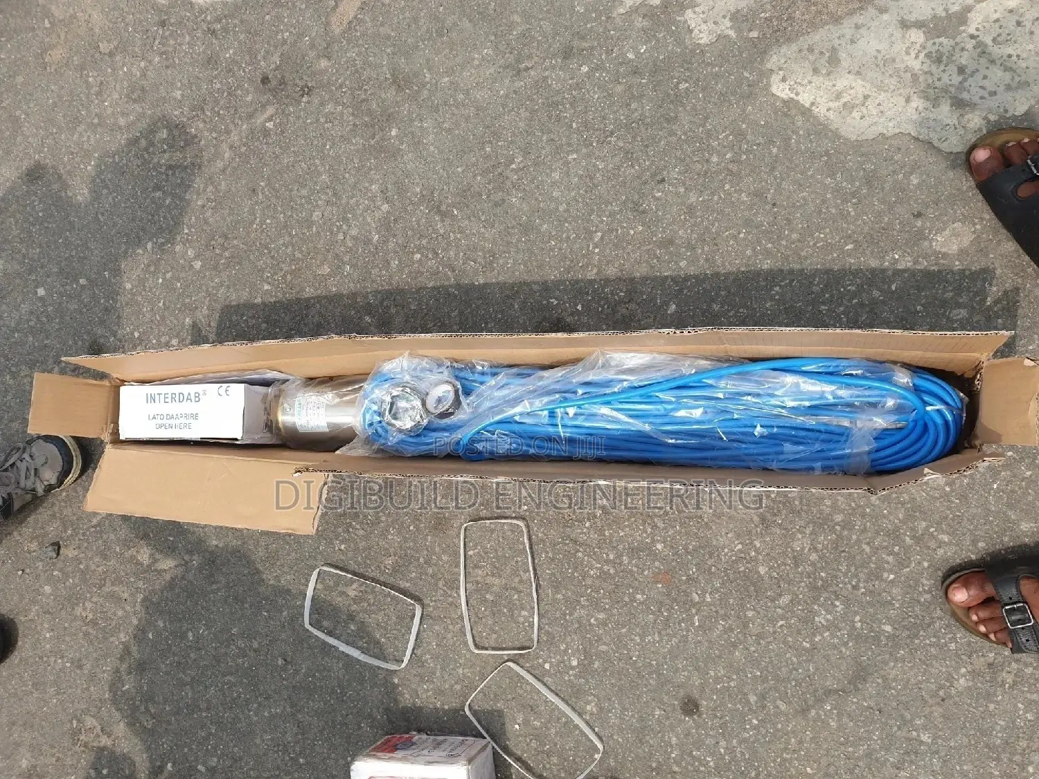 1hp Interdab Submersible Water Pumping Machine