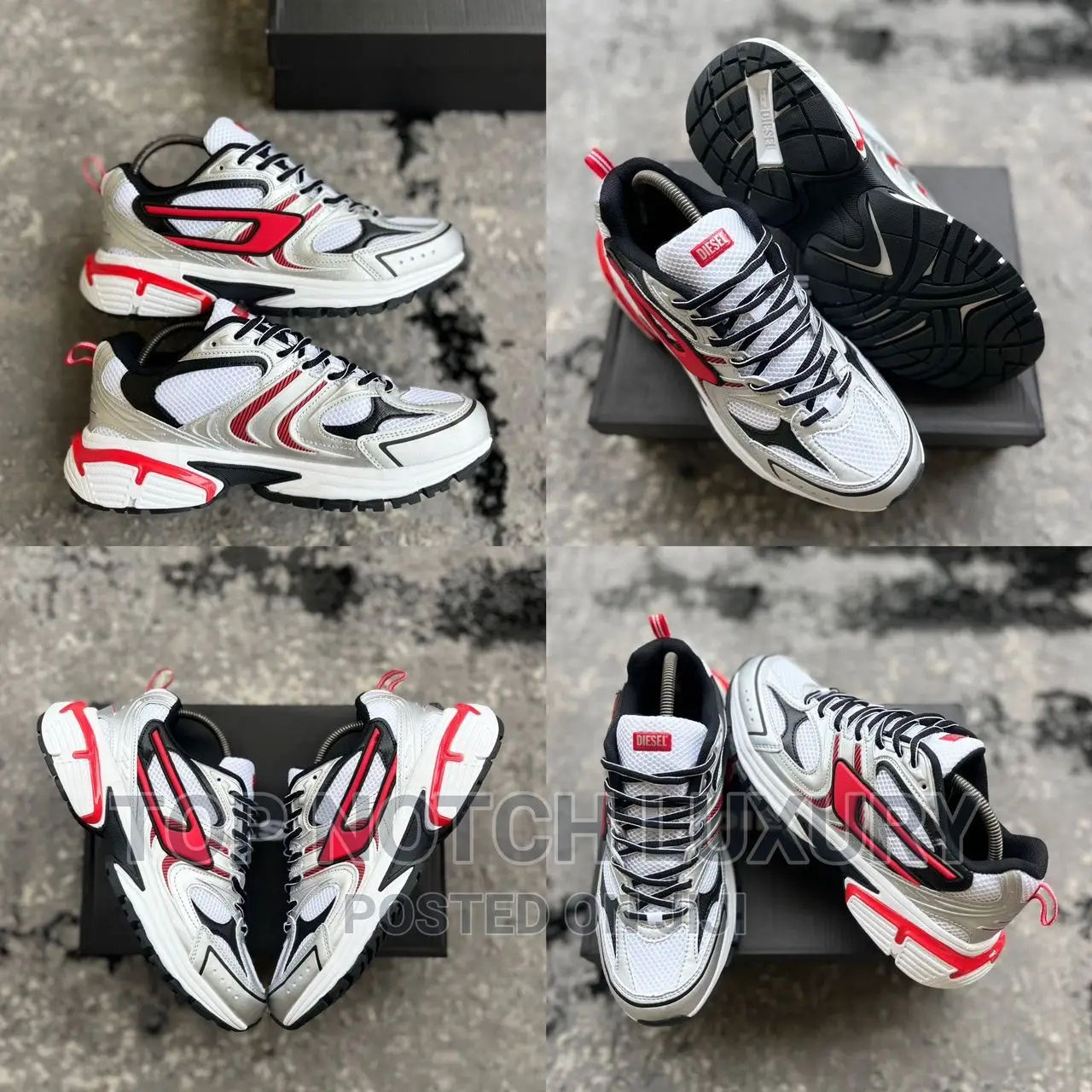 Original DIESEL S-Serendipity* *“Pro-X1”*Men Women Sneakers