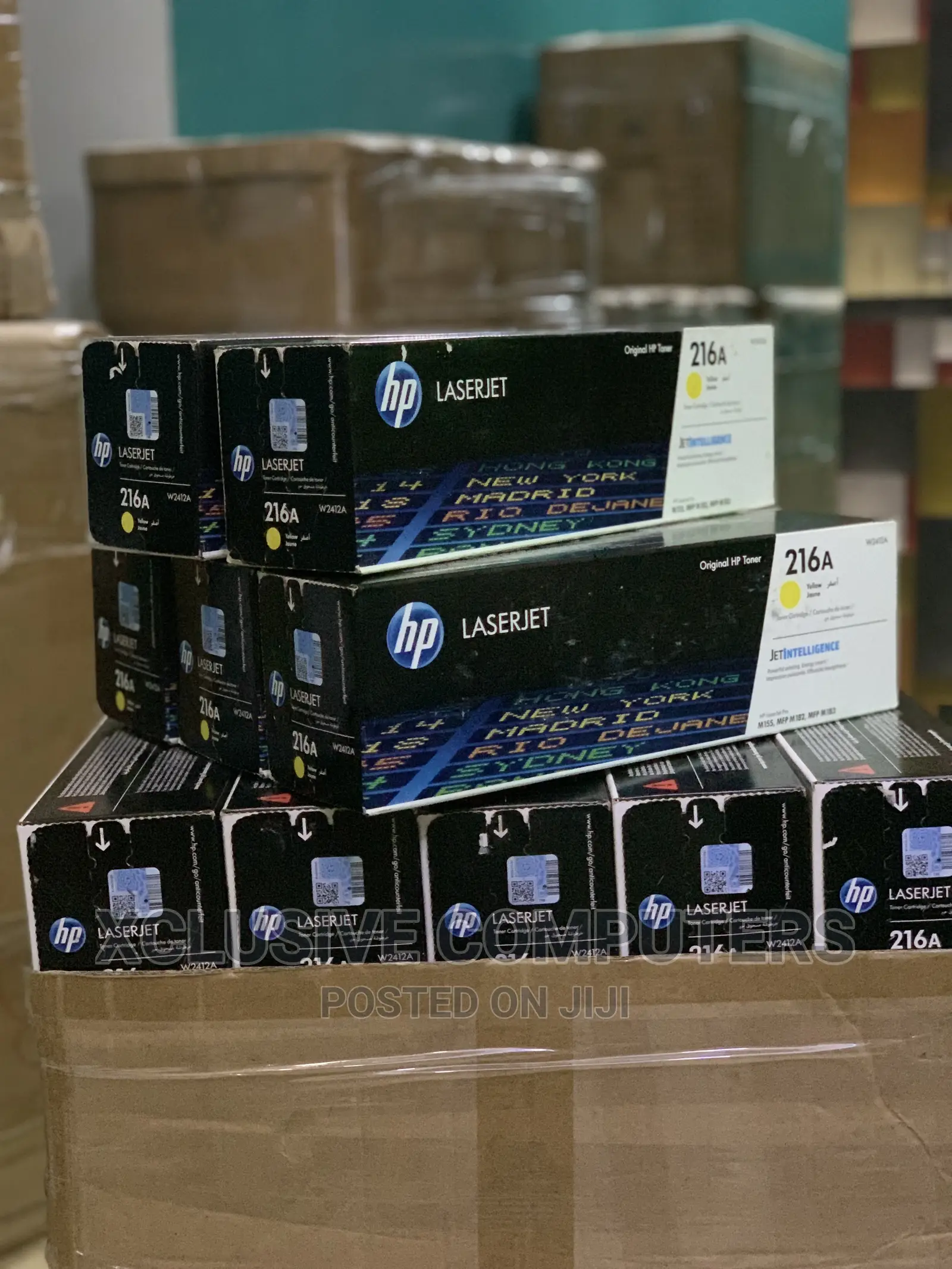 Original HP Toner Cartridge 216A Yellow