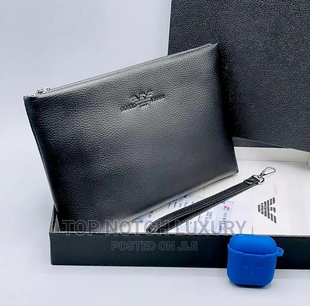 Original Leather Armpit Purse Men Women