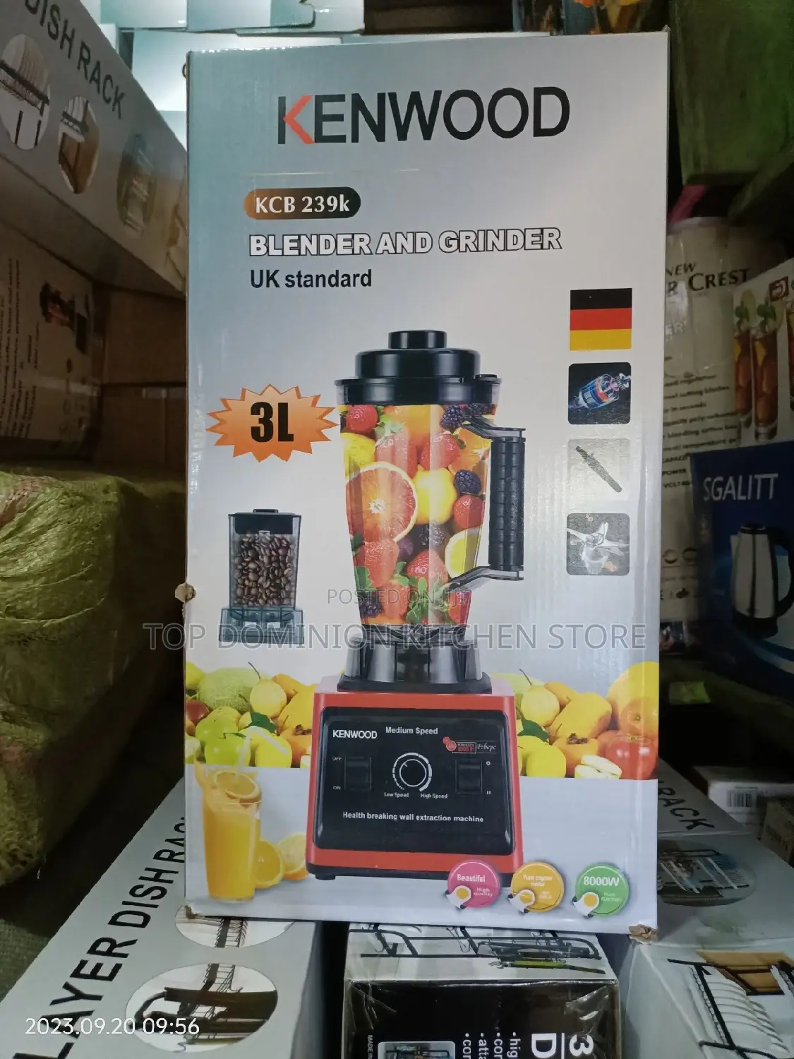 8000w Kenwood Commercial Blender