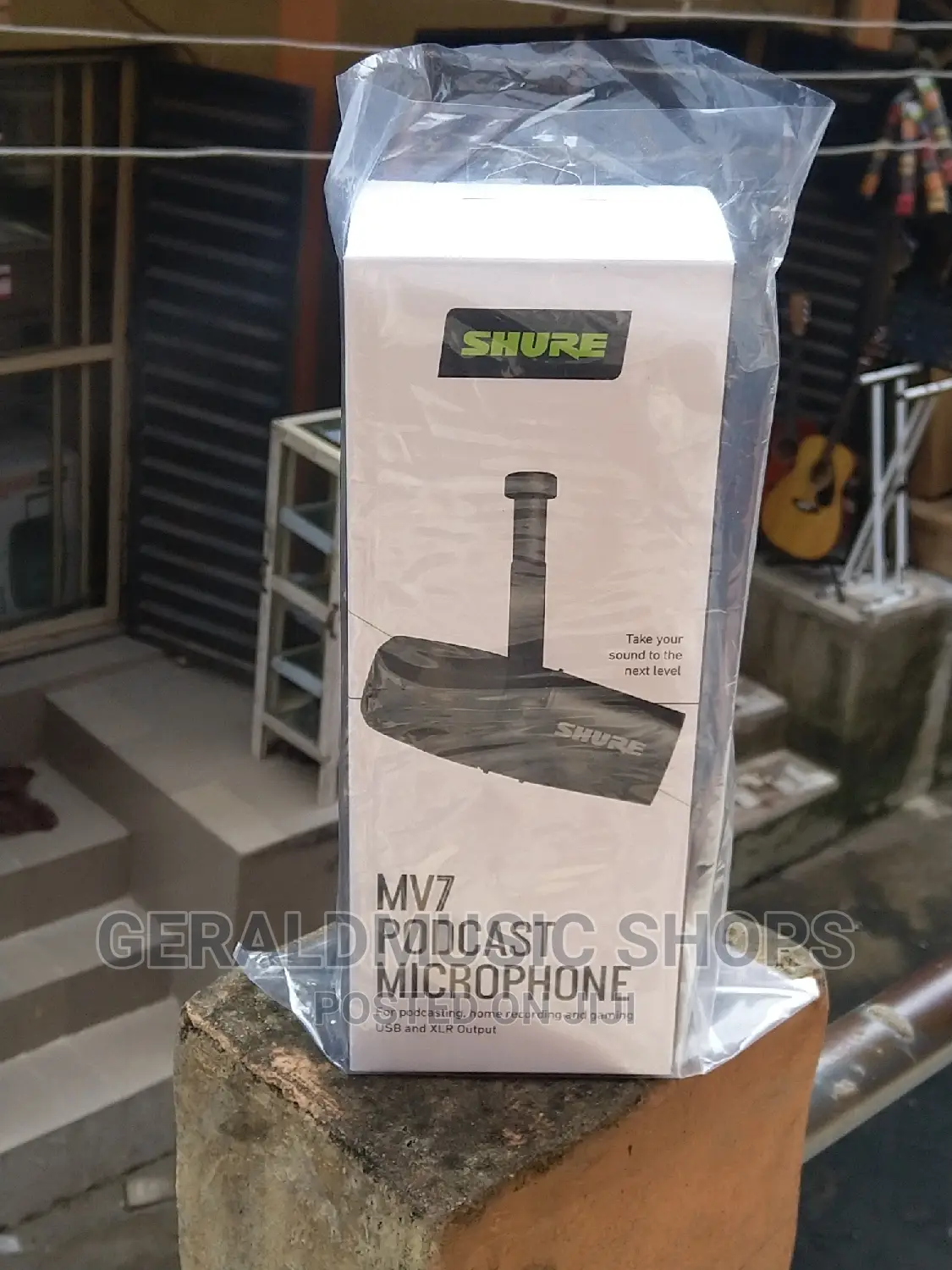 Shure Mv7 Podcast Microphone