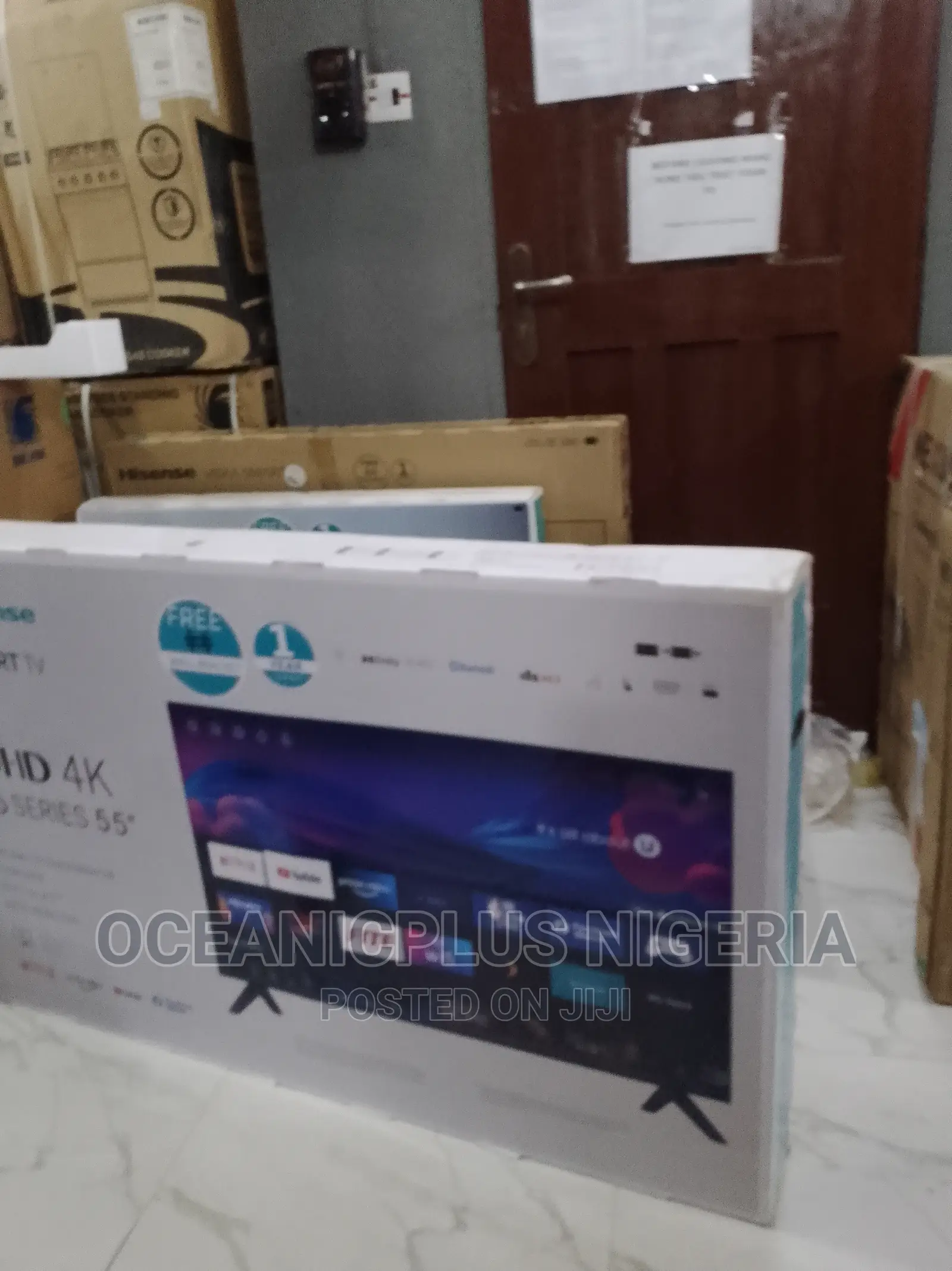 Very Good Hisense 55 Inches Smart Frameless TV