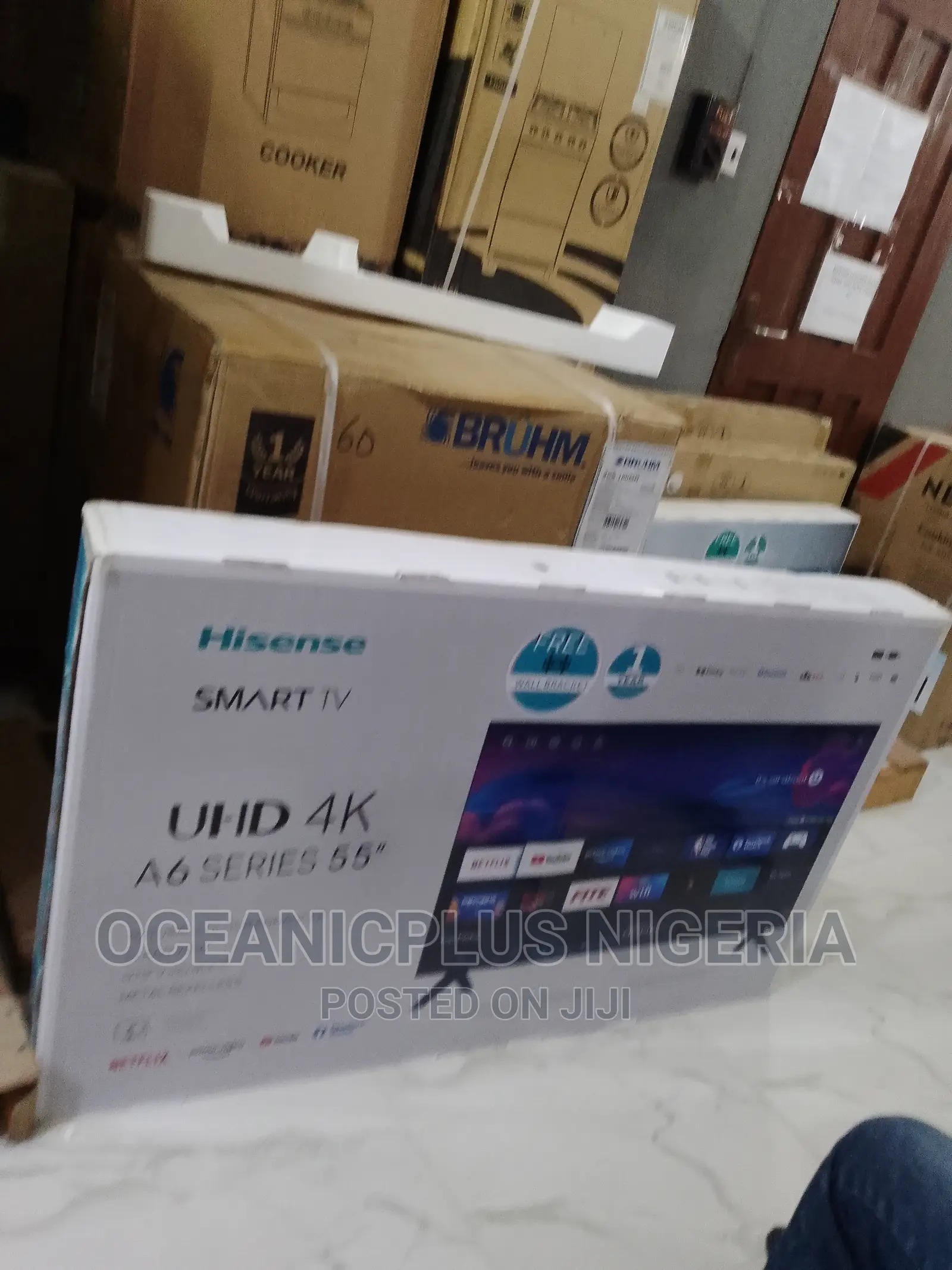 Very Good Hisense 55 Inches Smart Frameless TV