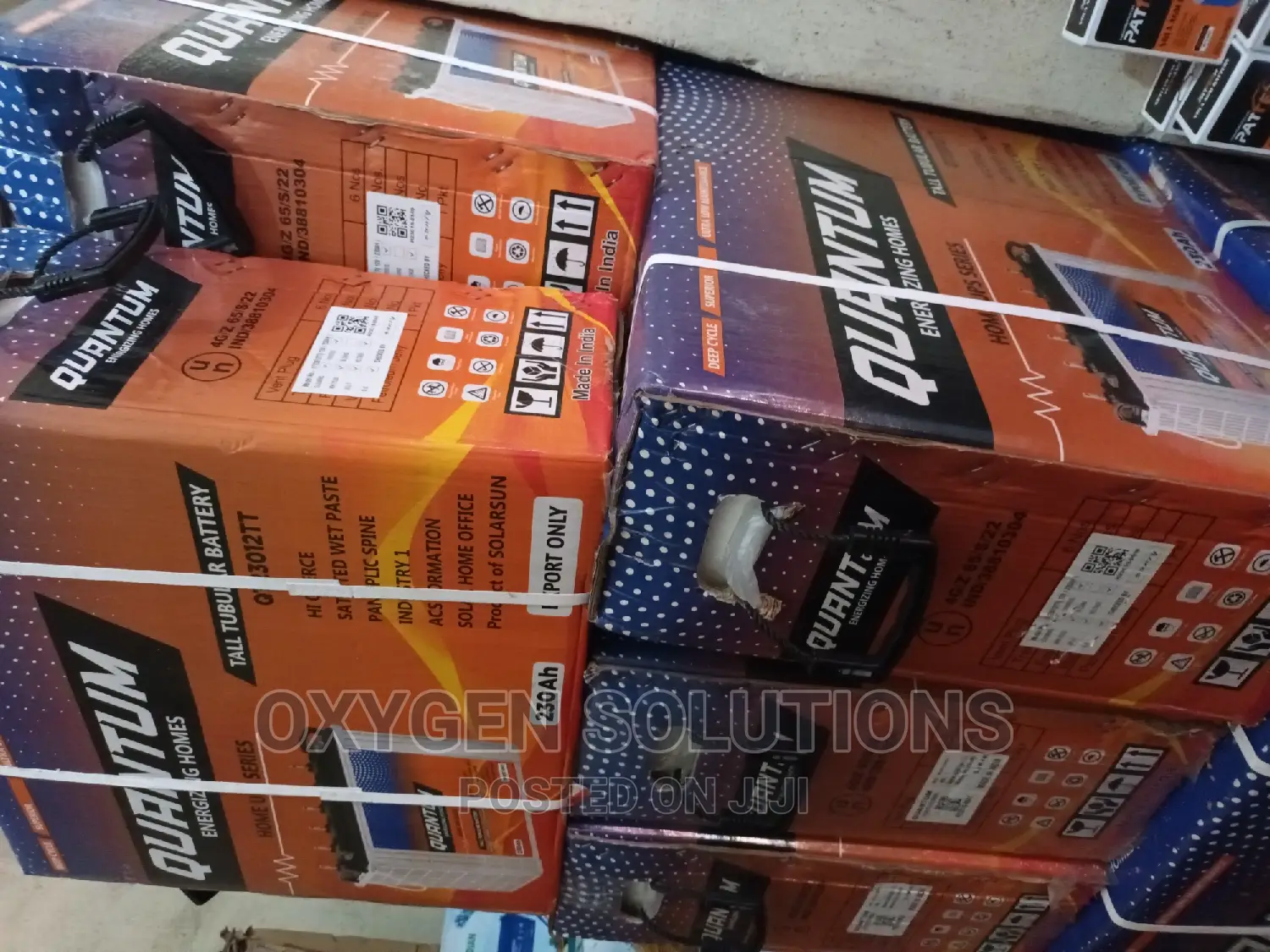230ah 12v Quantum Tubular Battery