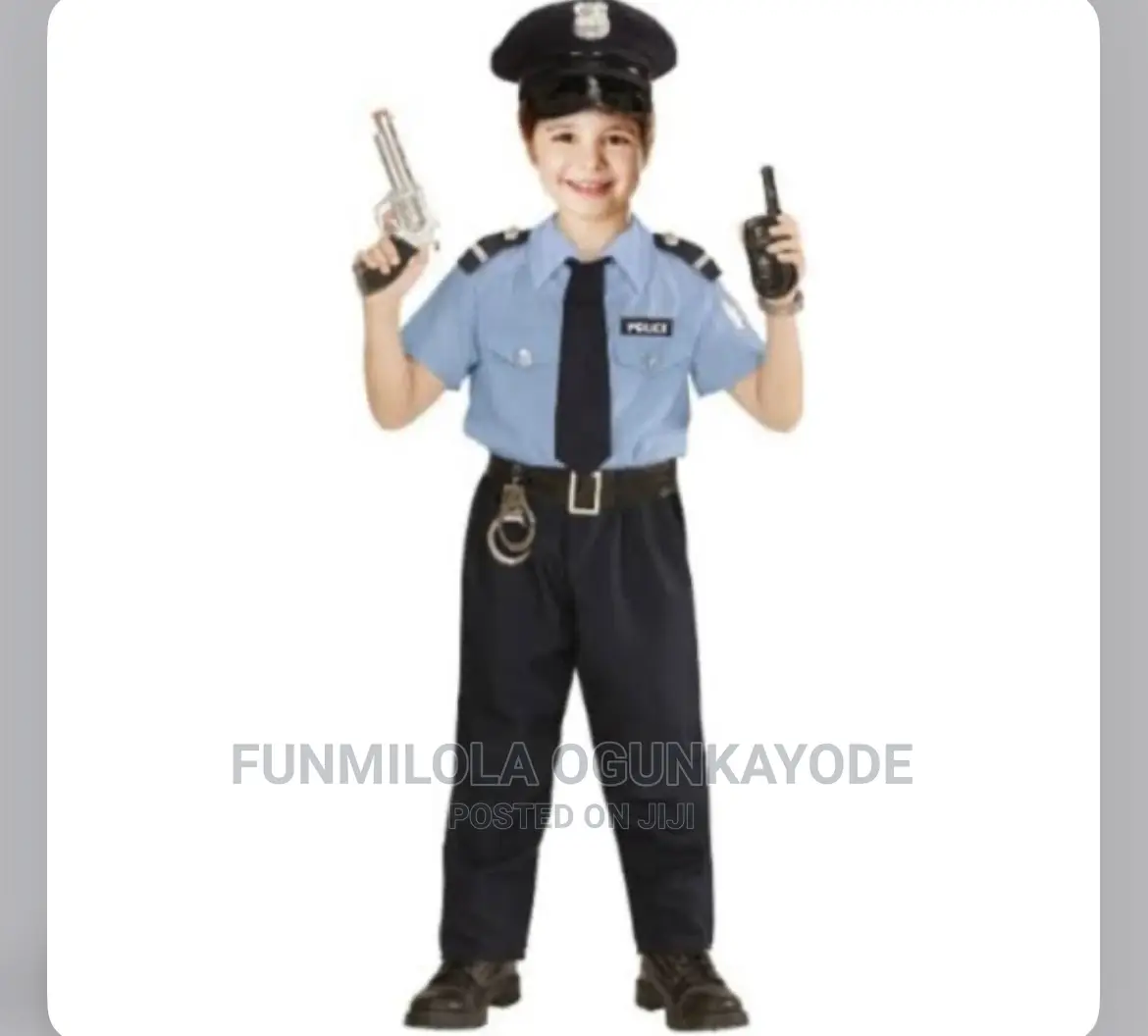 Kids Police Costume for Children