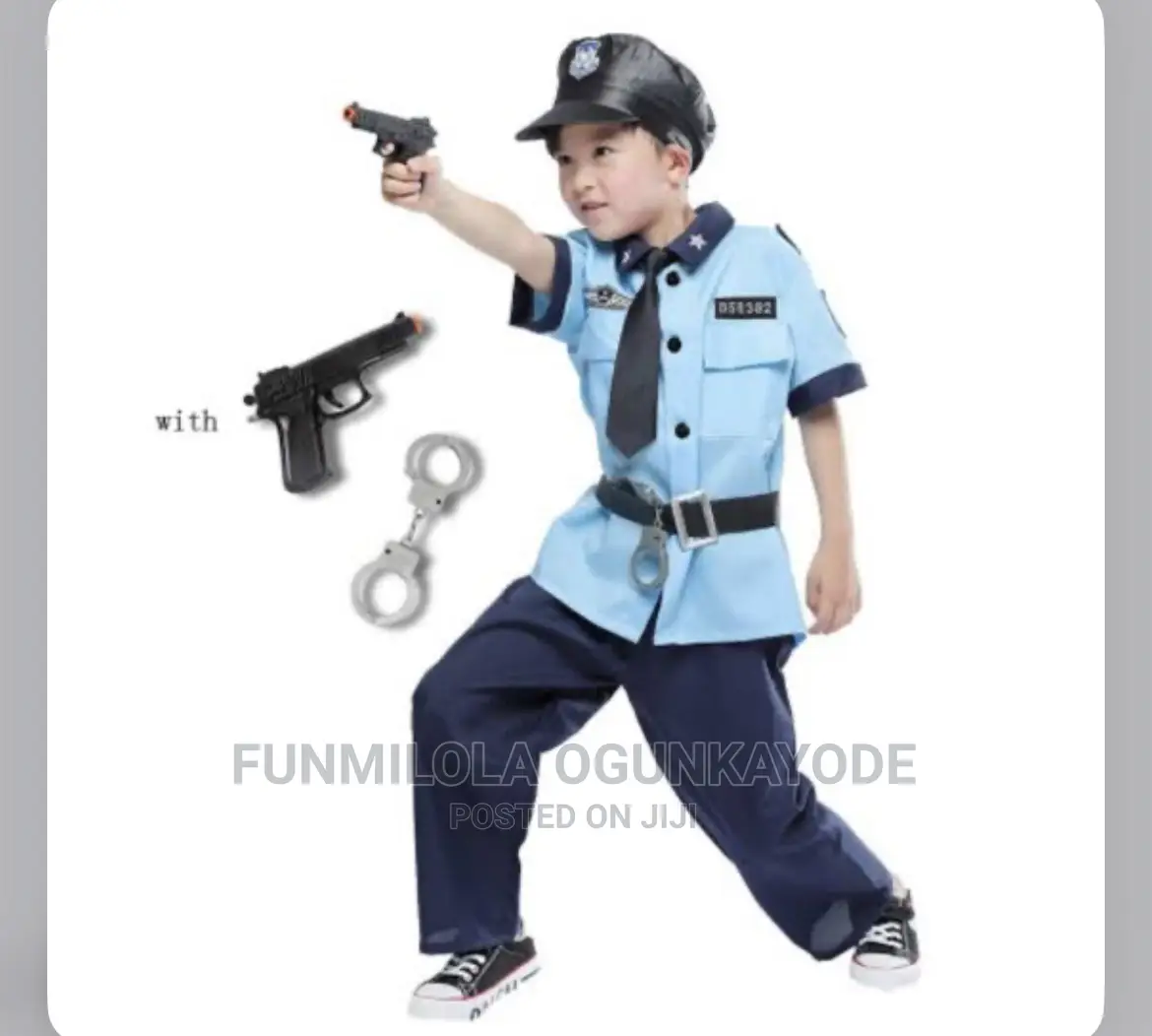 Kids Police Costume for Children