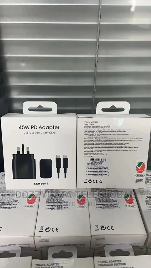 Samsung 25w Charger/ 45w Charger Replacements With Cables