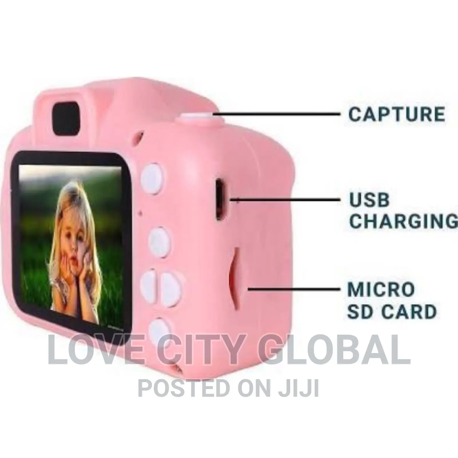 Kids Camera for Photo Video, Memory Card Support Forvideo