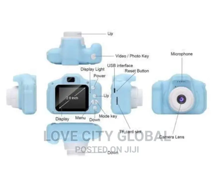 Kids Camera Photo,Video, Music, Inbuilt Games Sd Support