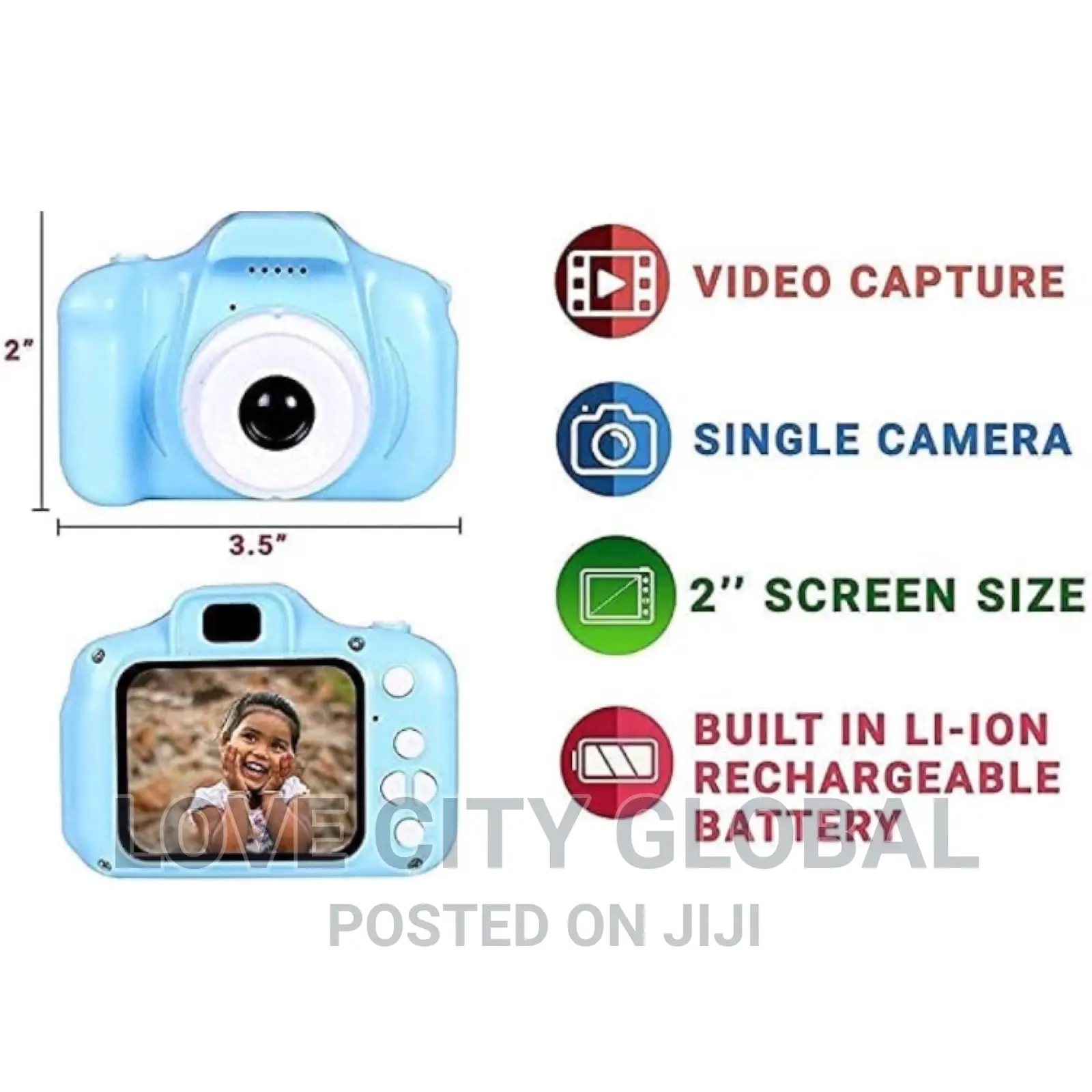Kids Camera Photo,Video, Music, Inbuilt Games Sd Support