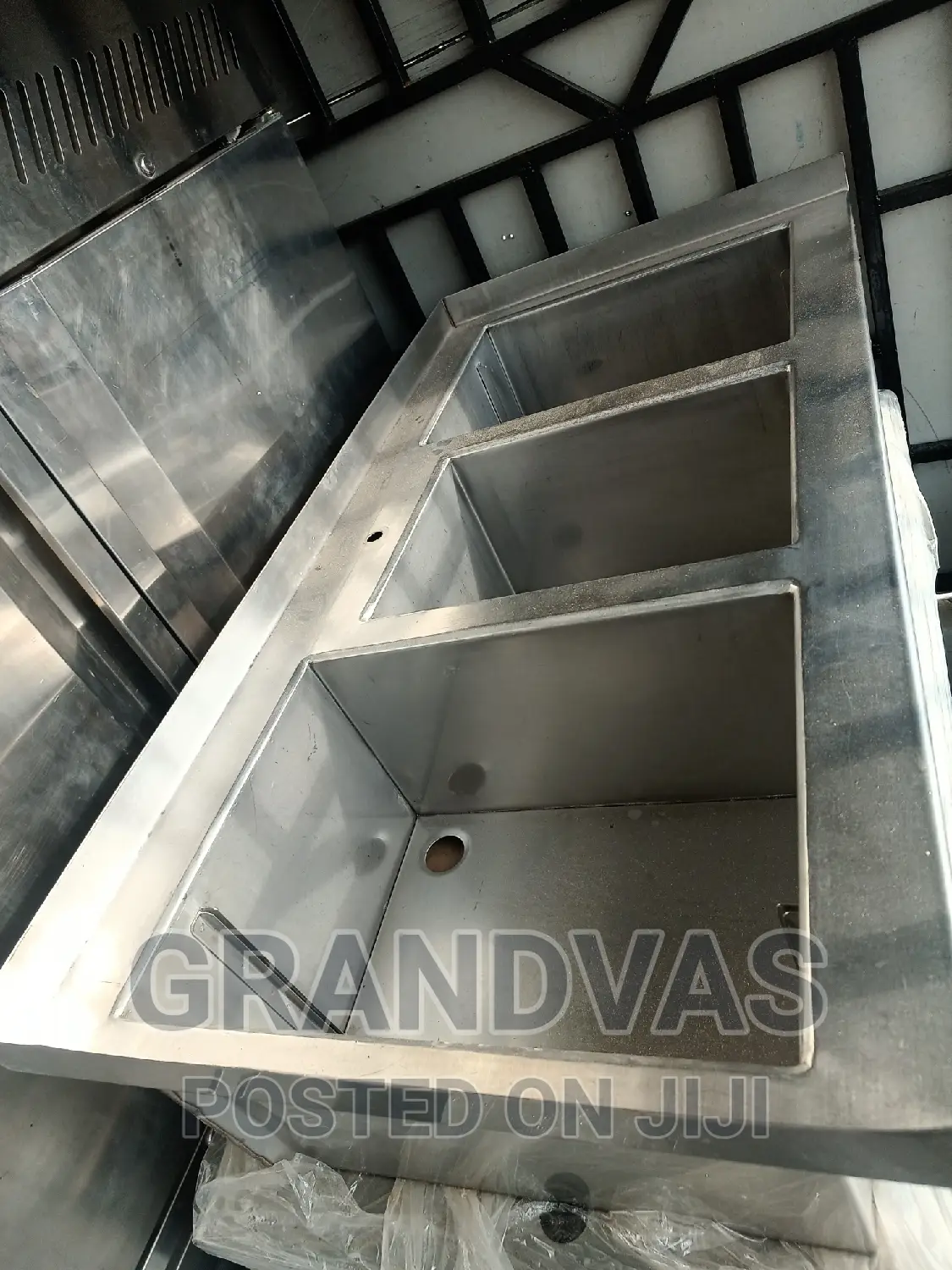 Industrial Sink 3 Bowl - Germany