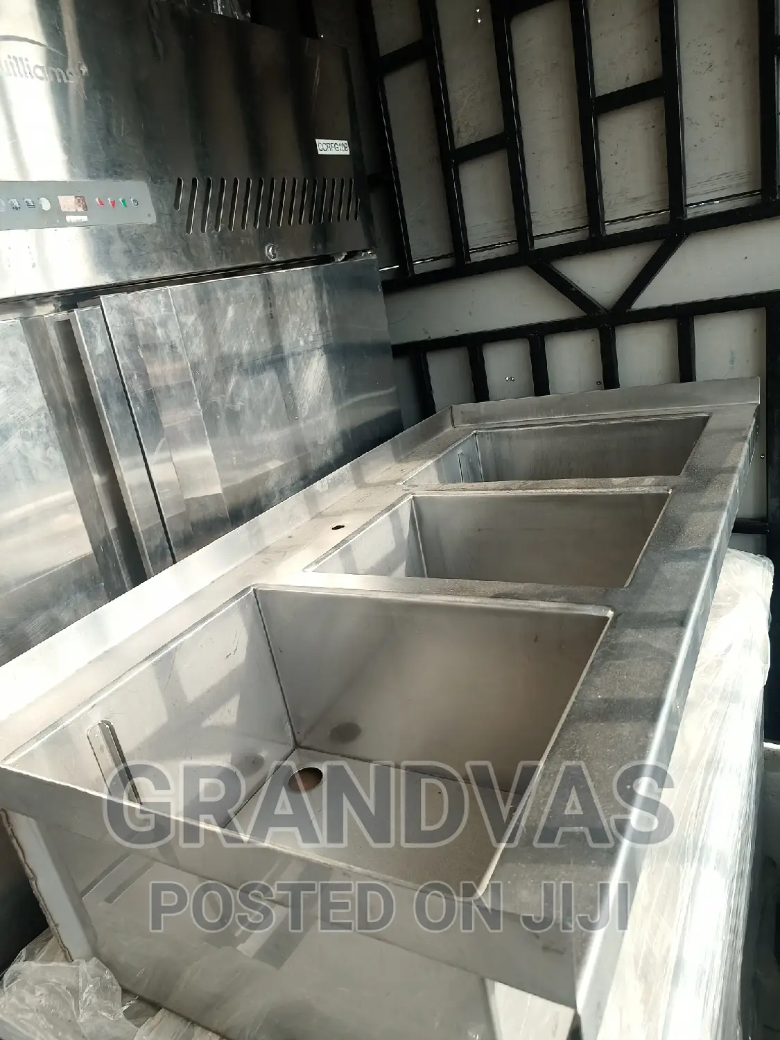 Industrial Sink 3 Bowl - Germany