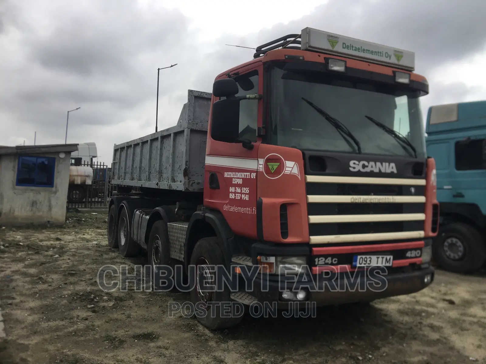 Scannia Truck 12 Tyres, 40tons