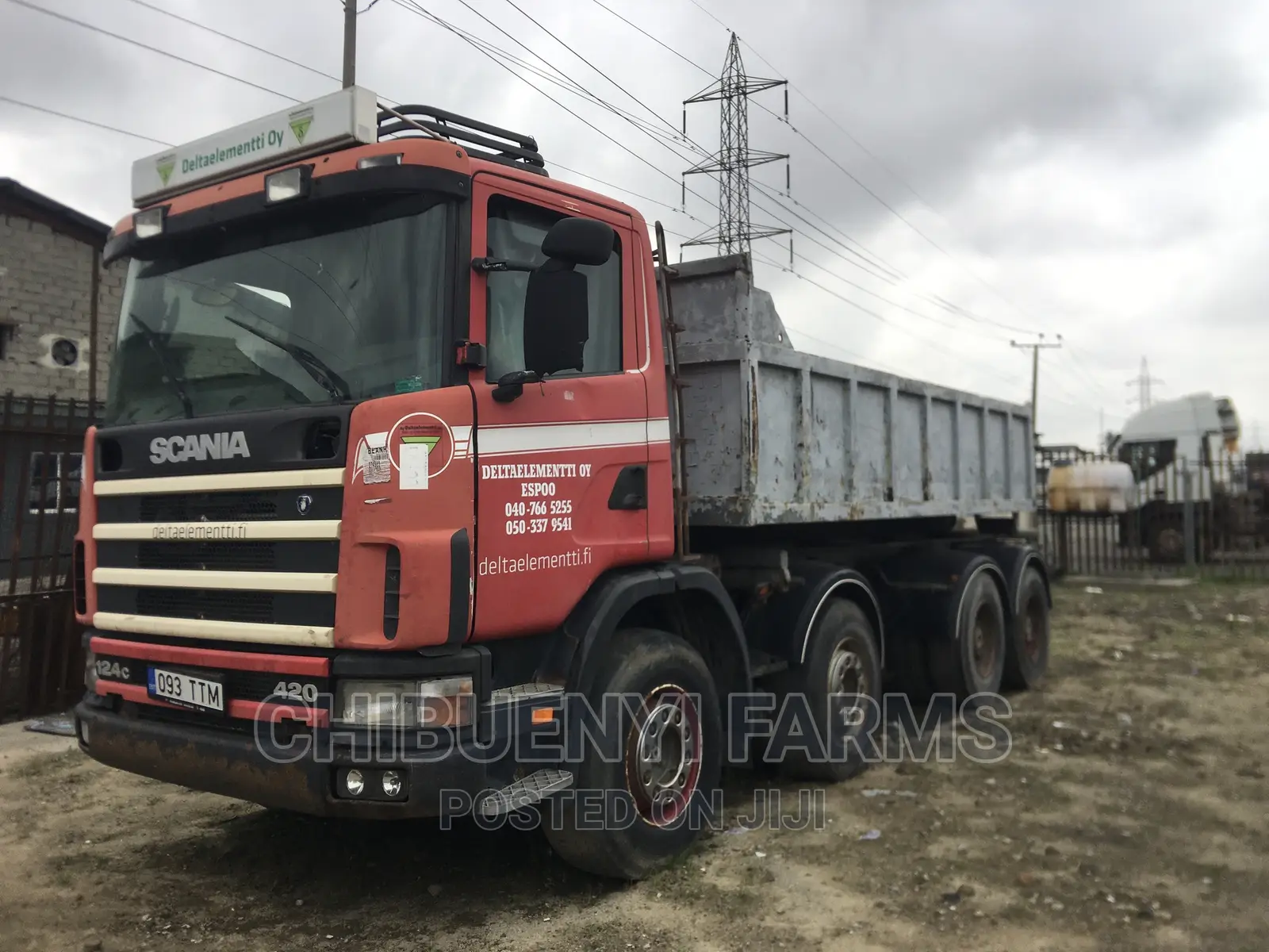 Scannia Truck 12 Tyres, 40tons