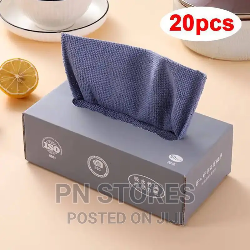 20 PCS Reusable Absorbent Cleaning and Kitchen Towel