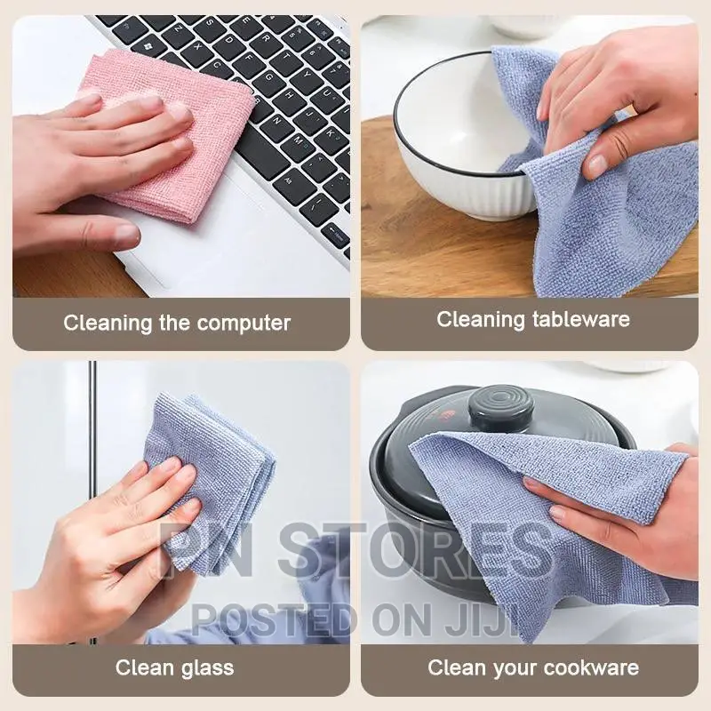 20 PCS Reusable Absorbent Cleaning and Kitchen Towel